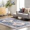 Nuloom Norma Machine Washable Traditional Medallion Area Rug 4ft x 6ft BIRV24A-406 - alternate 1